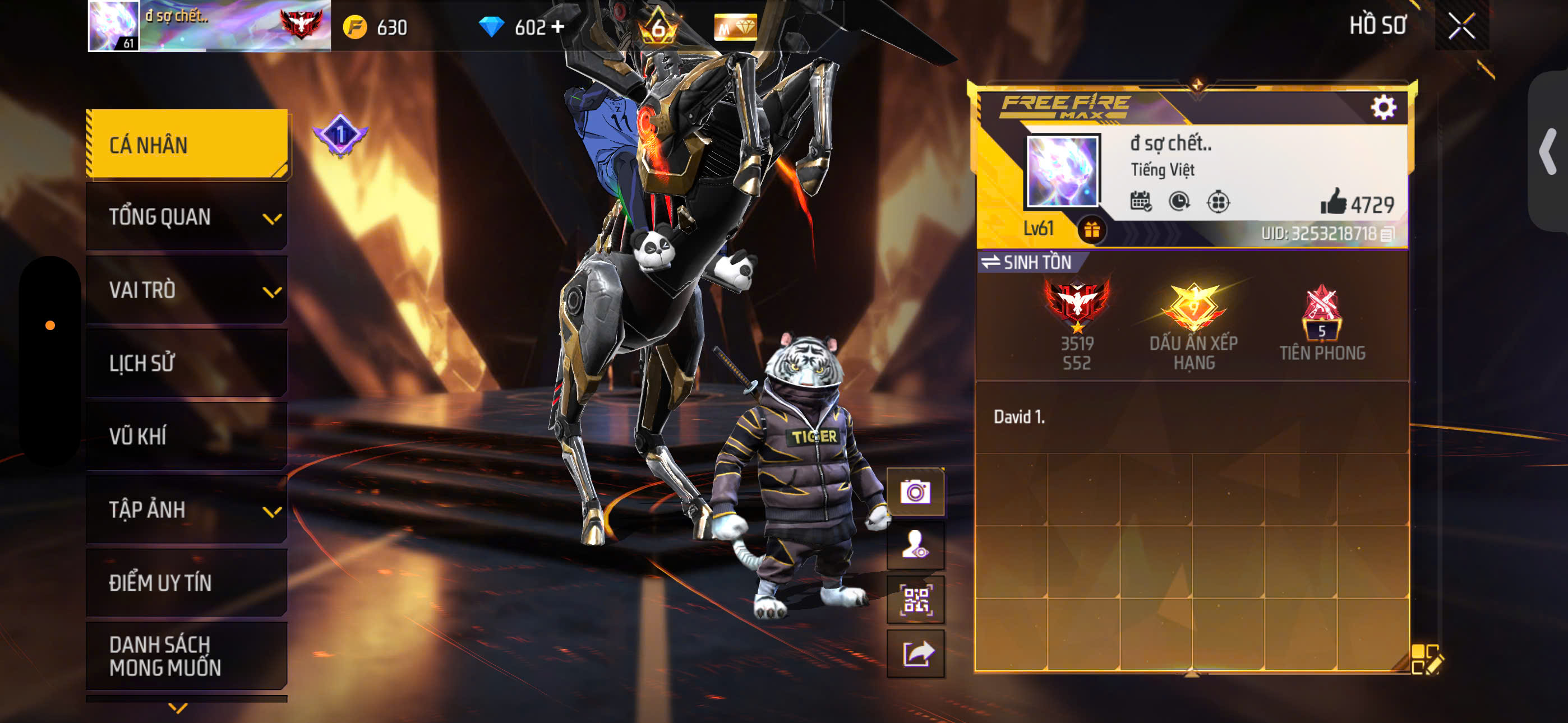 Account Preview